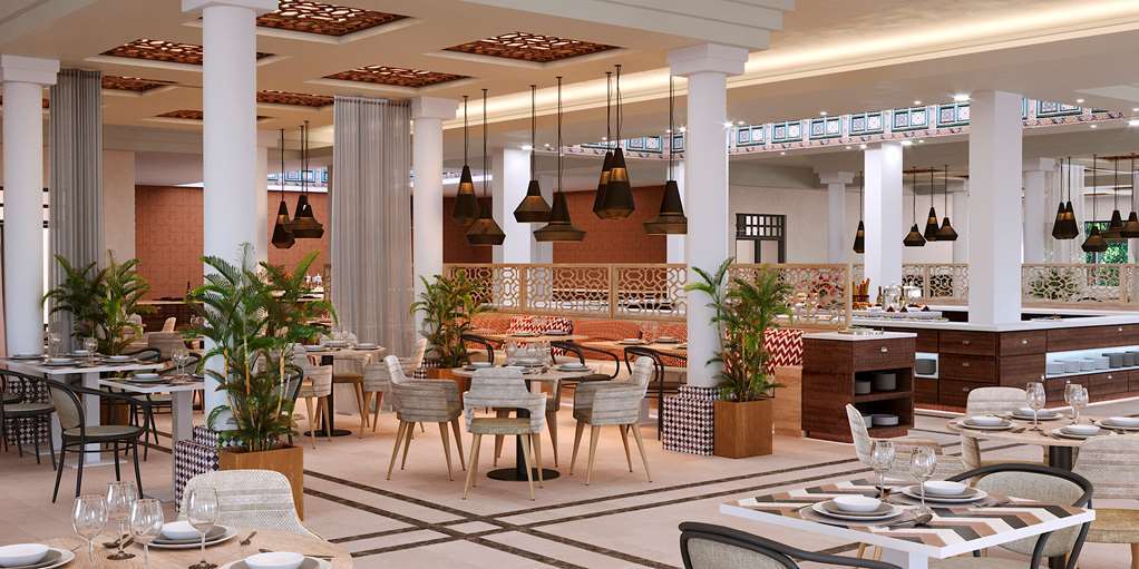 Sol Oasis Marrakech Hotel Ouahat Sidi Brahim Ресторант снимка
